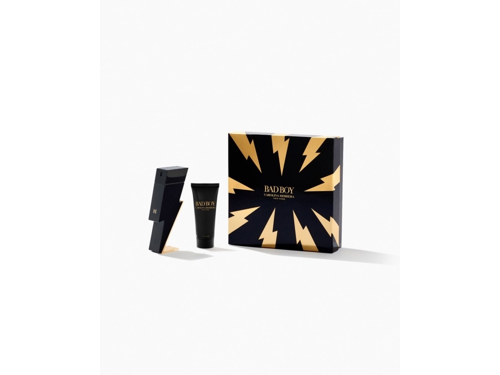 Carolina Herrera Bad Boy Gift Set Eau De Toilette 100Ml And Shower Gel 100Ml