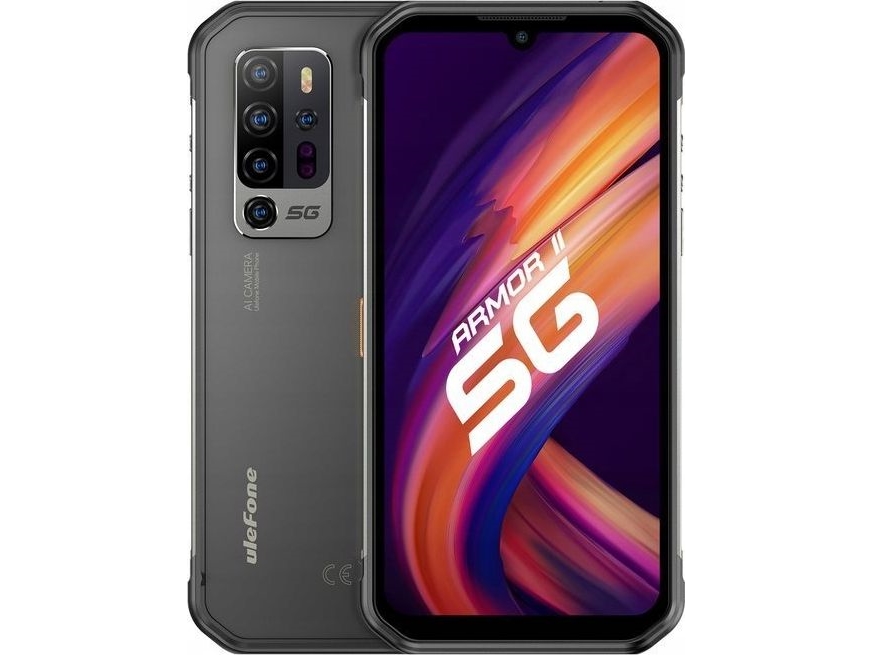 Ulefone Armor 11T 5G, 15,5 cm (6.1), 8 GB, 256 GB, 48 MP, Android 11, Svart | Tele & GPS - Mobiltelefoner - Android | GameStuff