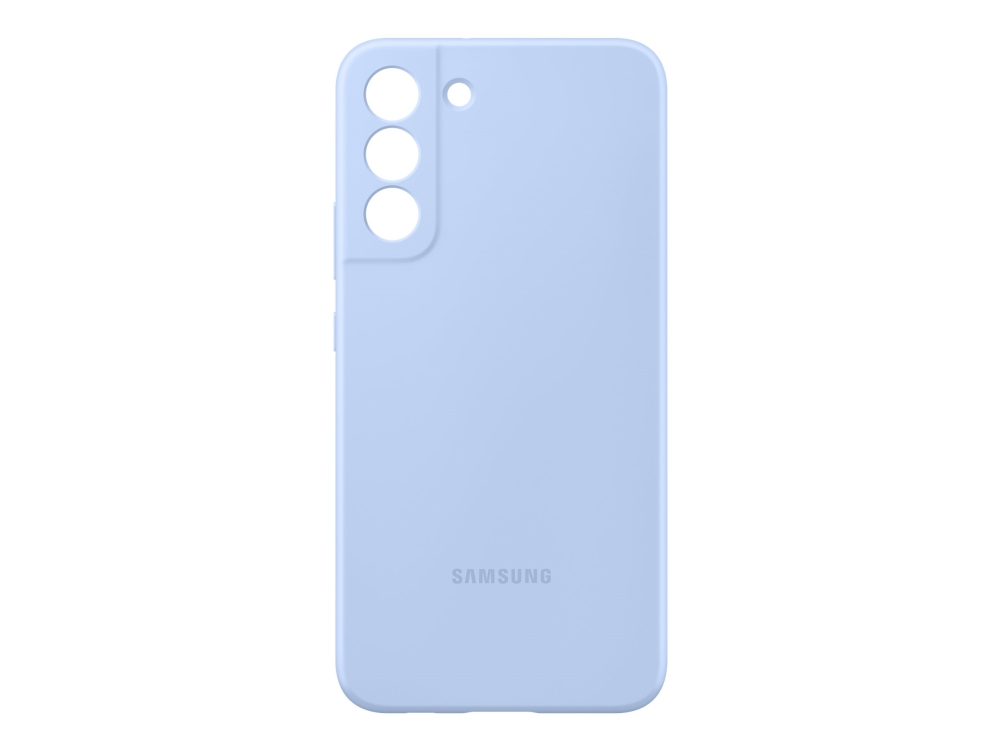 Samsung Ef Ps906 Baksida För Mobiltelefon Soft Touch Silikon Polarblå För Galaxy S22