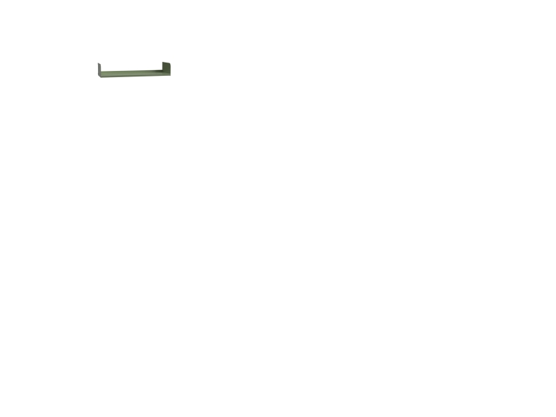 Sonesson Regal, Set - Breite 900 Mm Grün