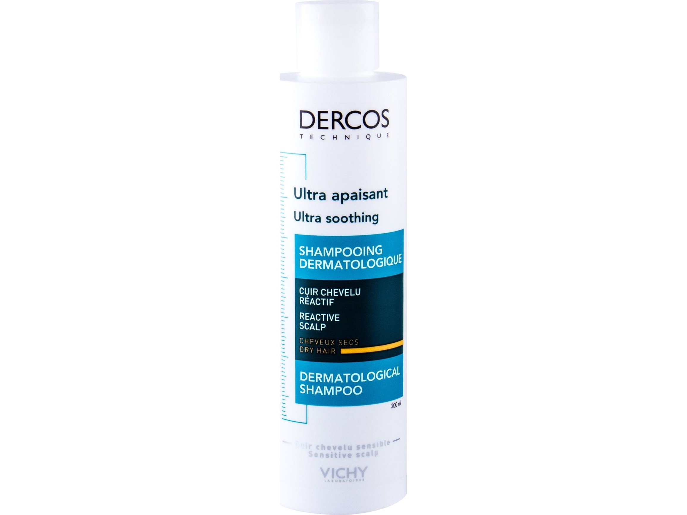 Vichy Dercos Ultra Soothing Sulfate-Free Shampoo Dry Hair 200 ml