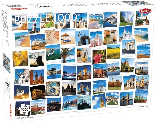 Tactic Summer Holiday 1000 Pcs, 1000 Stück(E), Kunst, 9 Jahr(E)
