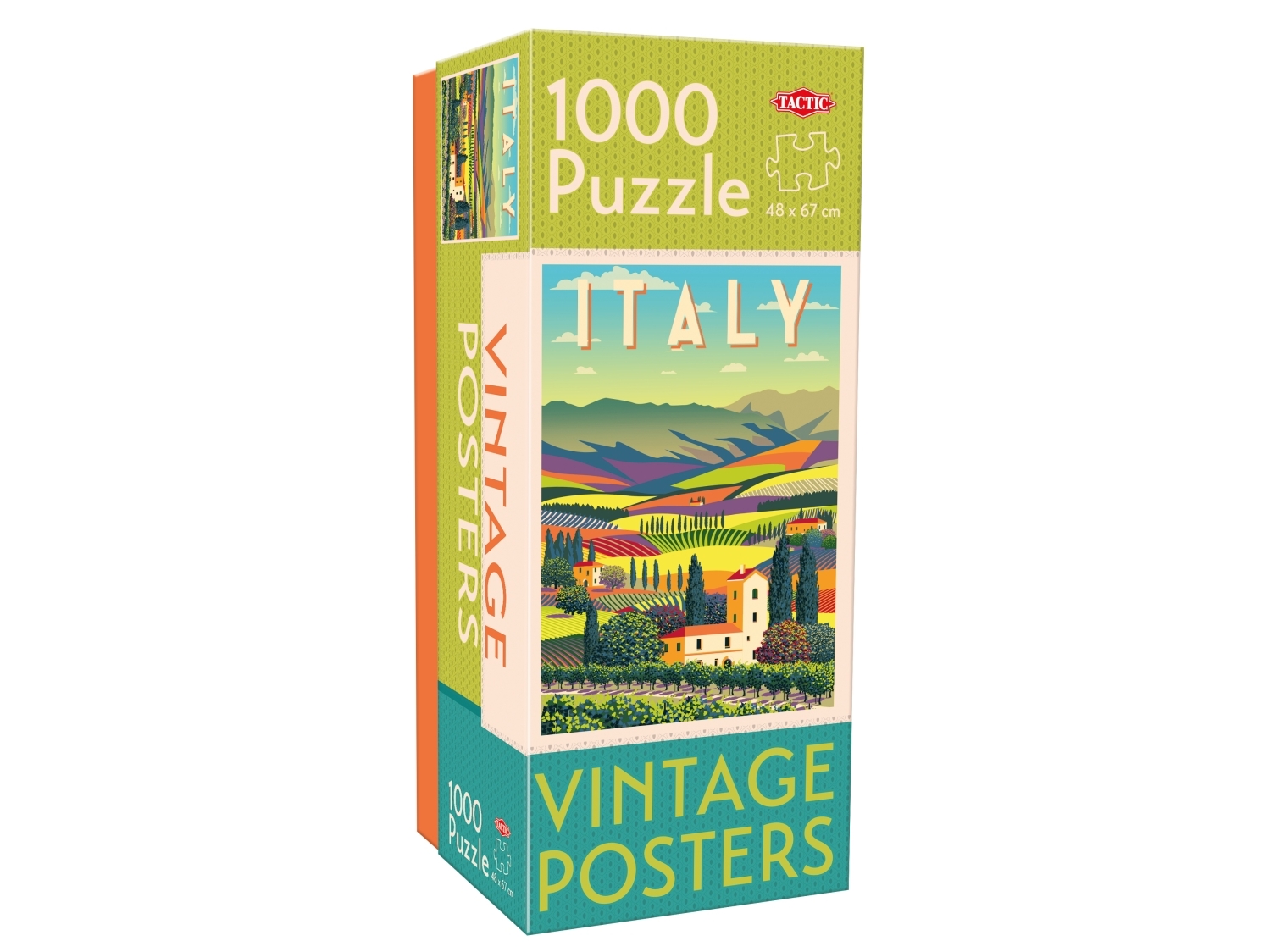 Tactic Vintage Italy 1000 Pcs, 1000 Stück(E), Stadt, 9 Jahr(E)