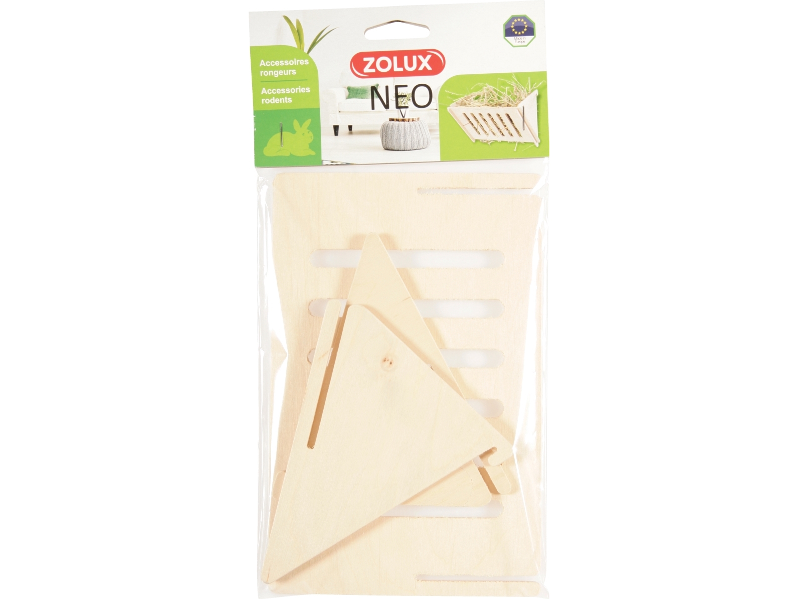 Zolux Wooden hay rack for NEO cages | Sällskapsdjur - Gnagare - Andra tillbehör | GameStuff