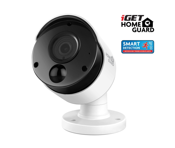 Iget Hgnvk930cam, Udendørs, Ledningsført, Loft/Væg, Hvid, Ip66, Cmos