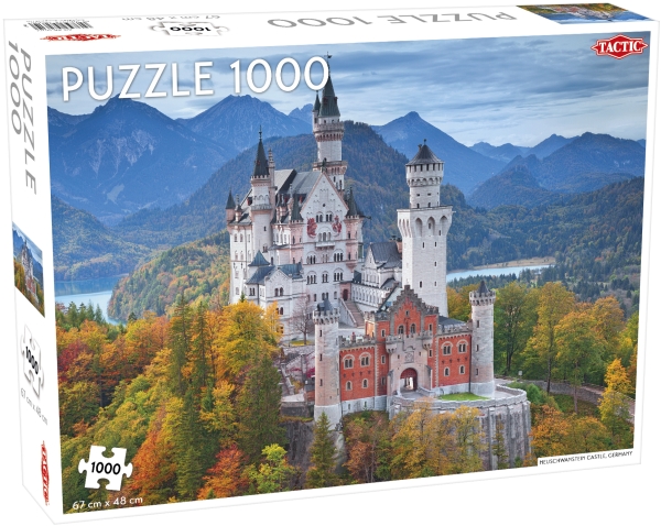 Tactic Neuschwanstein Castle, Germany 1000 Pcs, 1000 Stück(E), Stadt, 9 Jahr(E)