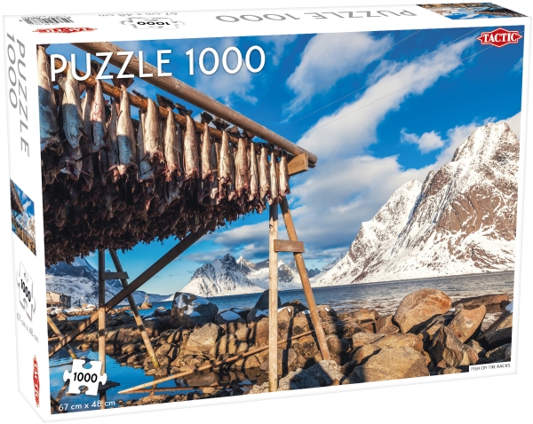 Tactic 58673, 1000 Stk, Landskab, 9 År