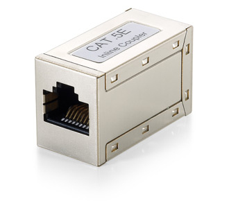 Equip Cat.5E Geschirmter Modularer Inline-Koppler, Rj-45, Rj-45, Metallisch