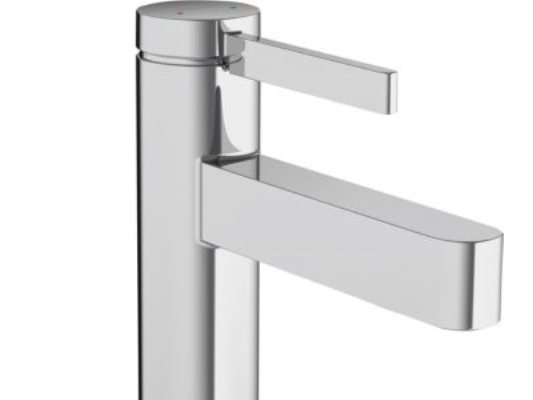 Waschtischarmatur Finoris 100 Mit Push-Open Verchromt