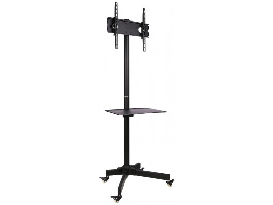 Techly Ica-Tr21, 58,4 Cm (23"), 139,7 Cm (55"), 50 X 50 Mm, 400 X 400 Mm, -15 - 15°, Schwarz