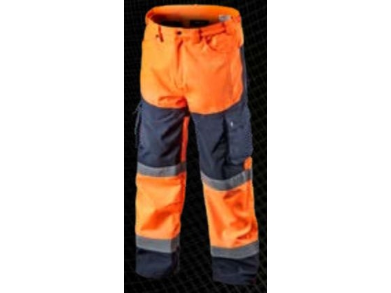 Neo Warning softshell arbeidsbukse oransje farge XXXL (81-751-XXXL)