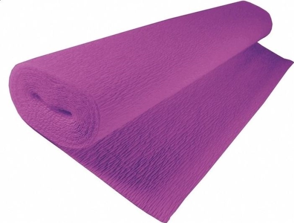 Kreppepapir kreppepapir lys lilla 180 g (590)