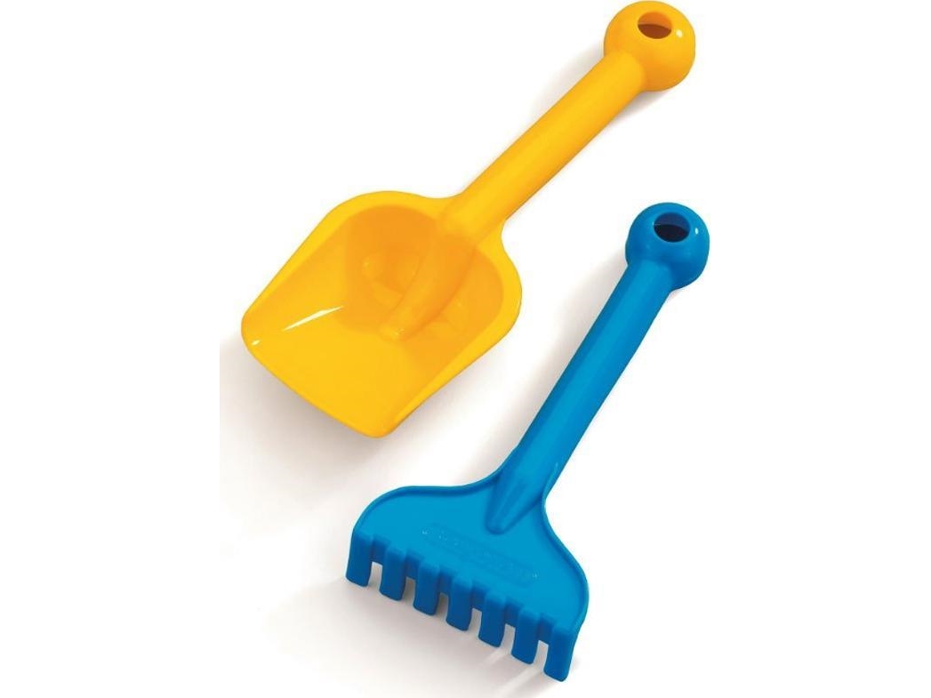 Marioinex Spade + små kratta | Utomhusleksaker - Spela i trädgården - Tillbehör | GameStuff