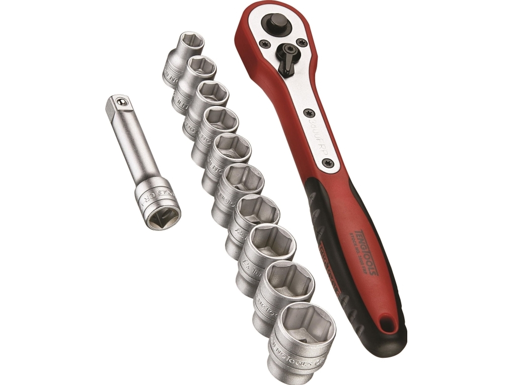 Teng Tools verktygssats M3812N1 12 delar (185990108) | Elverktyg - DIY - Akku Verktyg - Verktygset | GameStuff