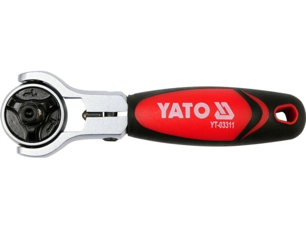 Yato Ratsche Mit Schwenkkopf 1/4" 2-In-1
