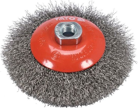 YATO DISKINIS ŠEPETYS M14 125mm INOX