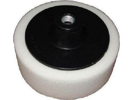 Sølv 125 mm poleringsskive hvid M14 HARD/SILVER EX10685