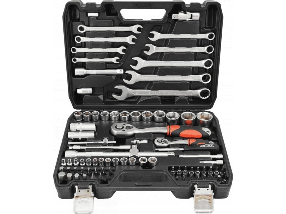 Awtools Wrench Set 82El 1/2" / 1/4"