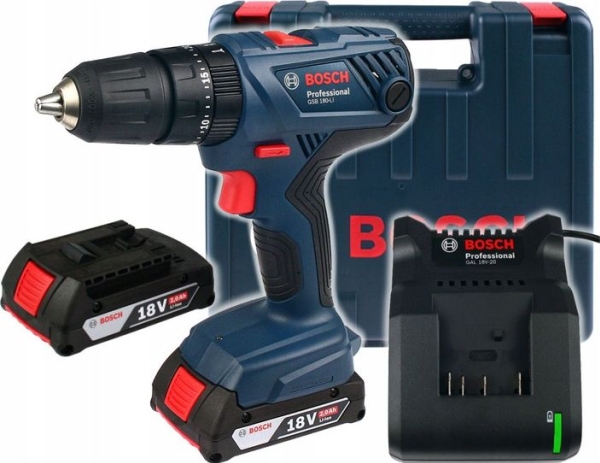 Akku-Schlagbohrschrauber Bosch Gsr 18V-50, 1X2ah + 1X5ah, Koffer