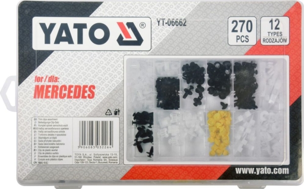 Yato Mercedes Car Spins, 270 Stk