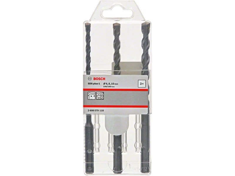 Borebits Bosch til beton SDS+ 4mm (2608579118)