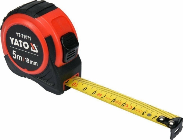 Yato Yato Rolled Measurement 5M X 19Mm Yt-71071