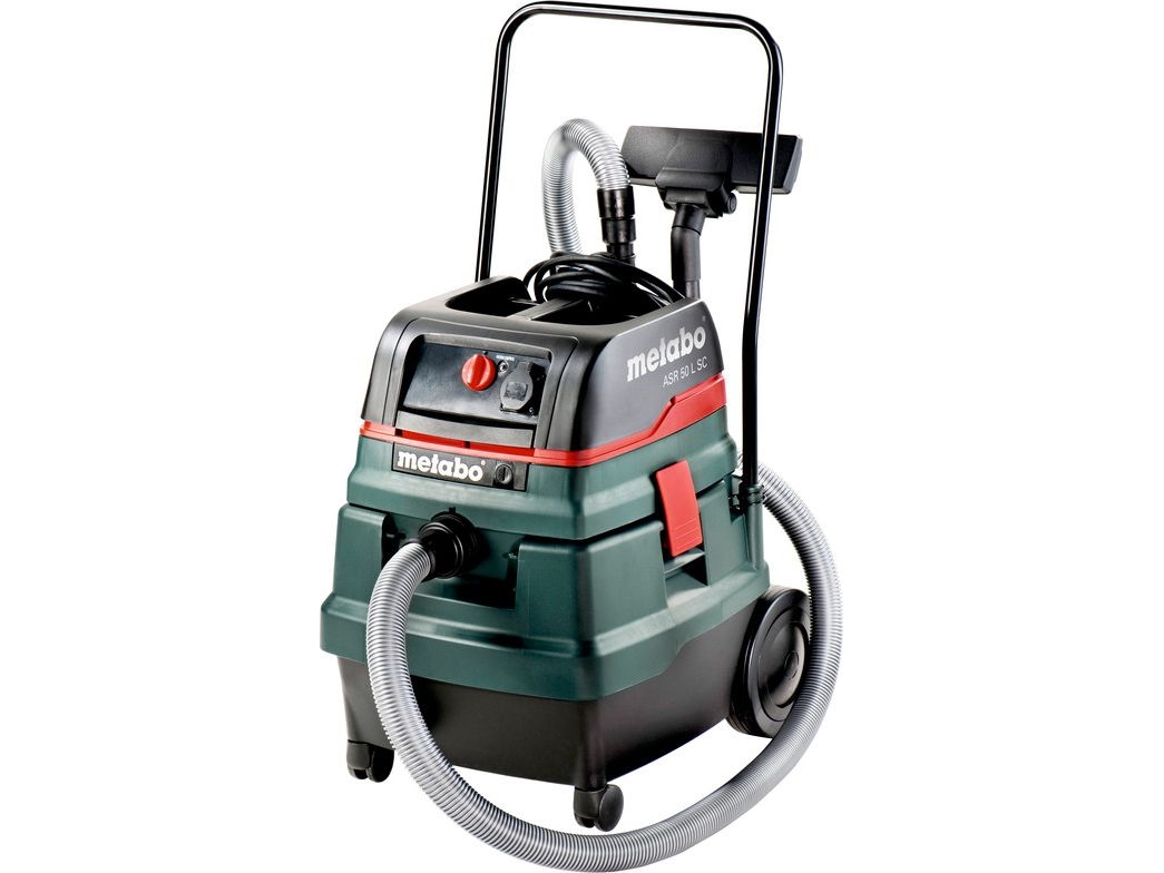 Metabo ASR 50 L SC, Torr&våt, Svart, Grön, L, 50 l, 61 l/s, 8600 cm ^ | Vitvaror - Dammsugare - Våt-/Torrdammsugare | GameStuff