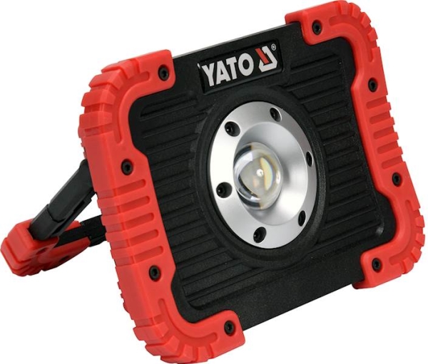 Yato LED-reflektor diodelampe bærbar 10 W akku (YT-81820)