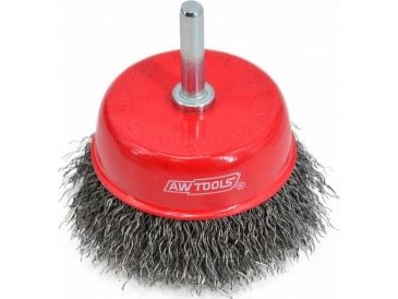 Awtools Trådbørste Skærebørste Skaft 50Mm Riffel (Korrugeret)