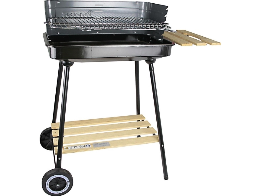Master Rectangular Grill With Side Shelf Mg905
