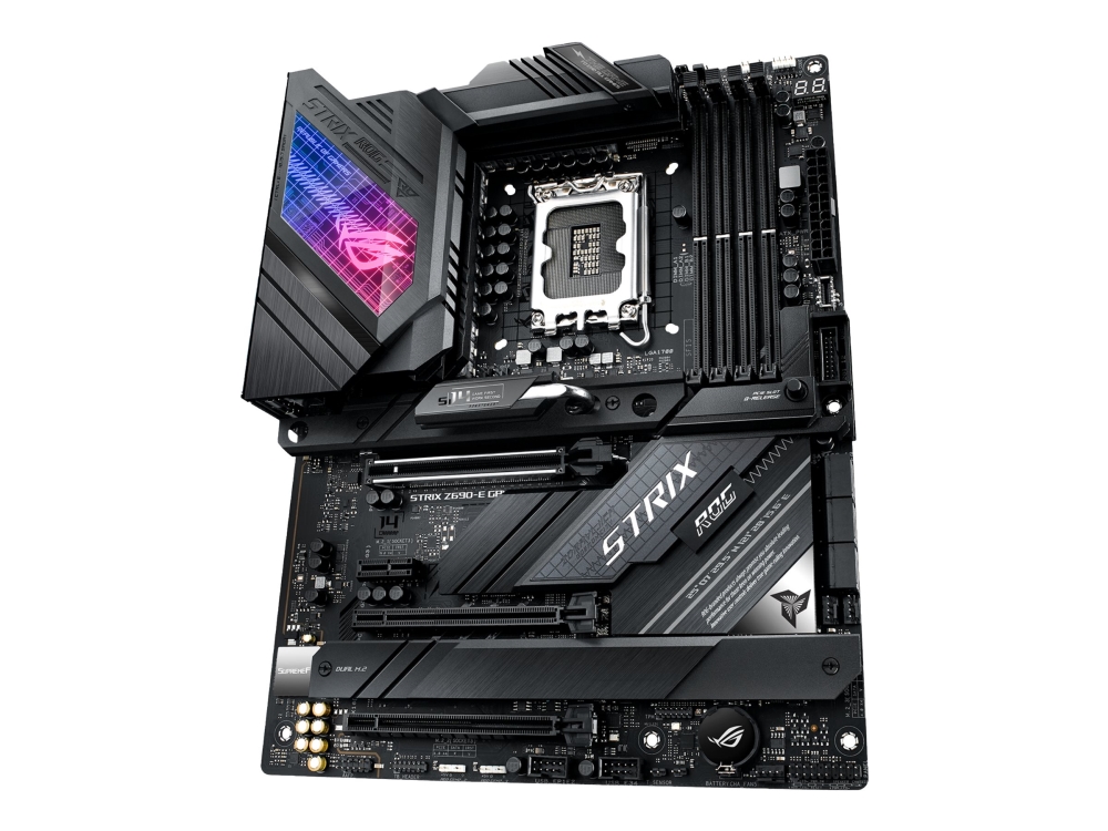 Asus Rog Strix Z690-E Gaming Wifi - Motherboard - Atx - Lga1700 Sockel - Z690 Chipsatz - Usb-C Gen 2X2, Usb-C Gen2, Usb 3.2 Gen 1, Usb 3.2 Gen 2 - 2.