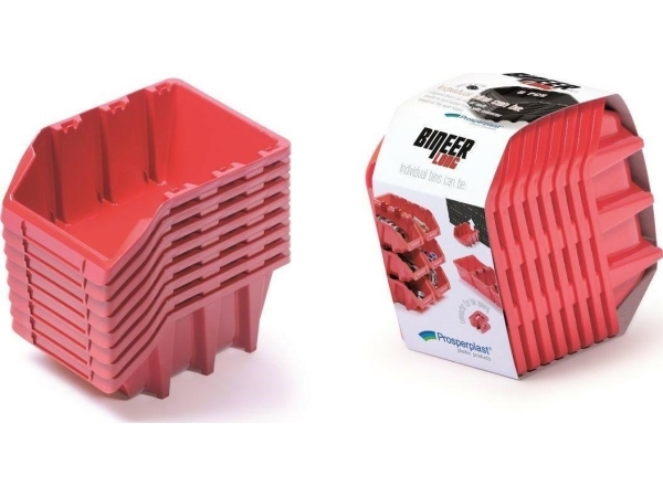 Prosperplast Kuwets 6 Bineer Long 8Pts Rot 190X77x120mm Kbils16-3020