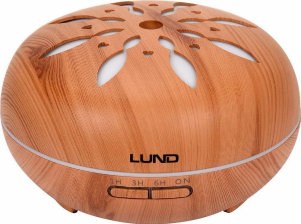 Lund Air Hydrosurfer Diffuser 500 Ml Mørkt Træ Med Pilot