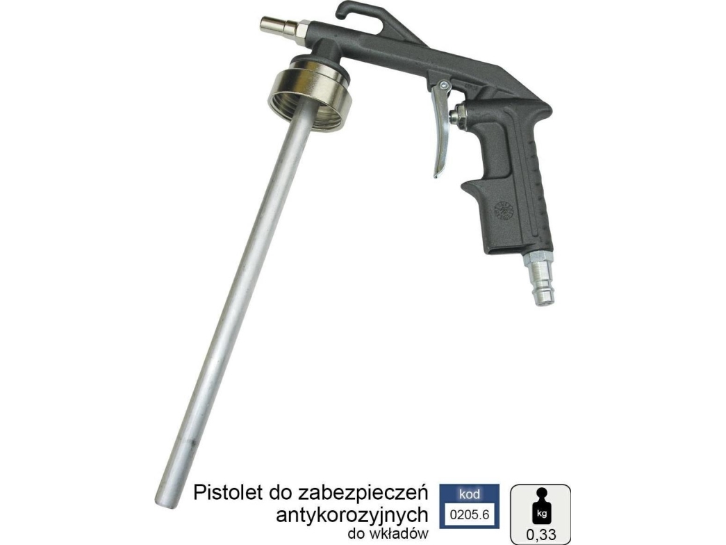 Adler Pneumatik-Anti-Korrosionspistole Für Kartuschen Mar0205.6