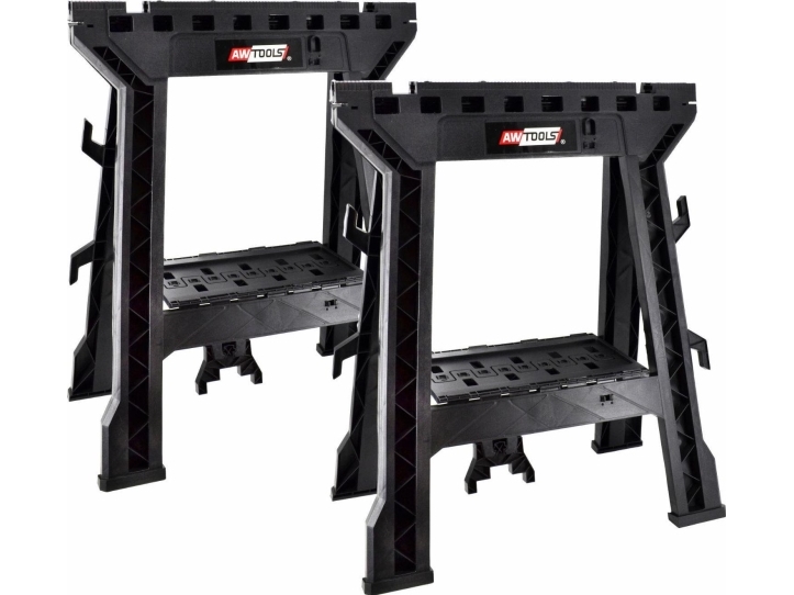 AW-Tools Darbastalis AWTools AW33512 69x35x82 cm 450 kg 2 vnt. | Elverktyg - DIY - Elverktyg 230V - Kapsåg/geringssåg | GameStuff