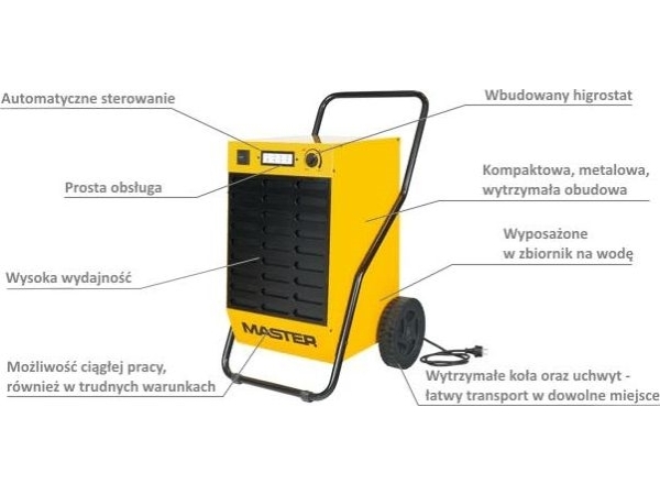 Sausintuvas Drėgmės Surinkėjas Master Dh 92