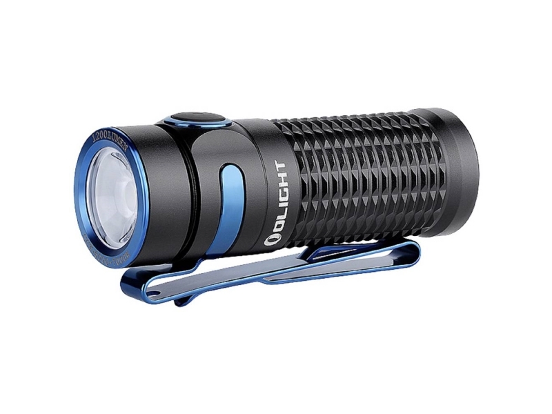 OLight Baton 3 Premium Black LED (RGB) Lommelygte Batteridrevet lm 33 h 53 g