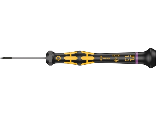 Wera 1573 Pentalobe ESD, 18 mm, 18 mm, 139 mm, 10 g, Svart, Violett, Gul, Tjeckien | Verktyg & Verkstad - Skruvmejsel - Övriga | GameStuff