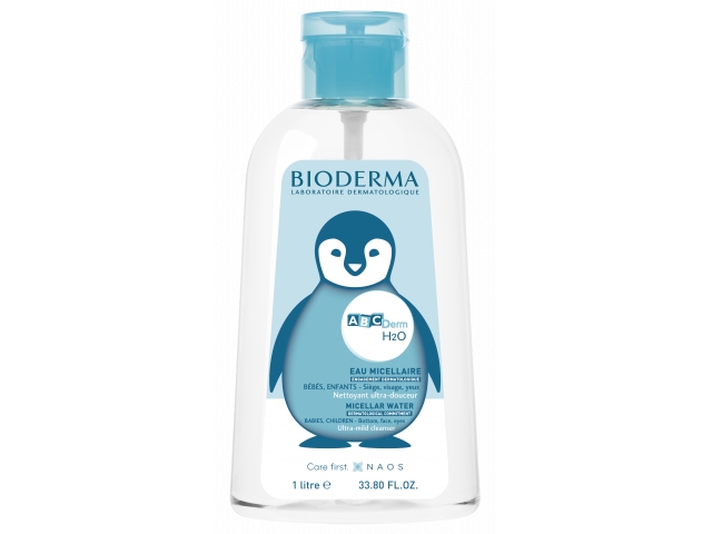 Bioderma Abcderm, 1000 Ml, Dermatologisk Testet, 1 Stk