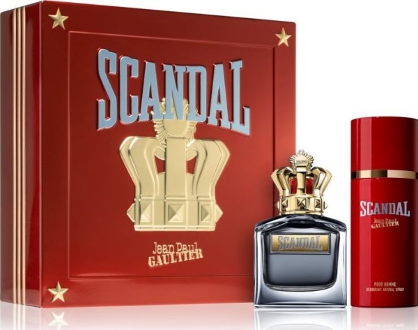 Jean Paul Gaultier Scandal Pour Homme Eau De Toilette 100Ml + Deo Spray 150Ml
