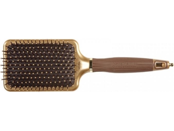 Olivia Garden NanoThermic Ceramic + Ion staciakampio formos šepetys