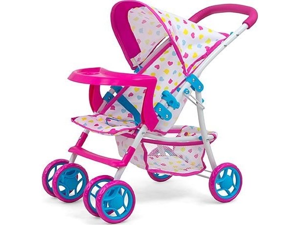 Kate Candy Rosa Puppenwagen Milly Mally