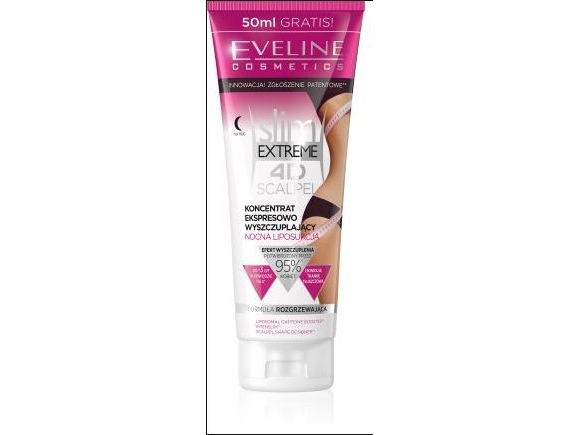 Eveline Slim Extreme 4D Scalpel Express Slim Concentrate Night Liposuction 250Ml