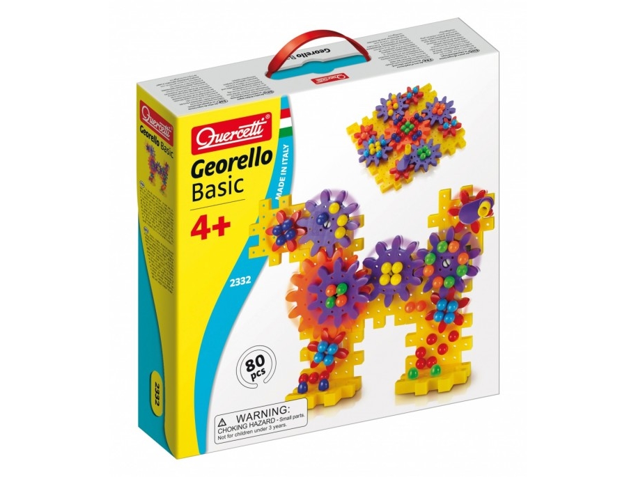 Quercetti Zest Georello Basic 2332, 80 dele