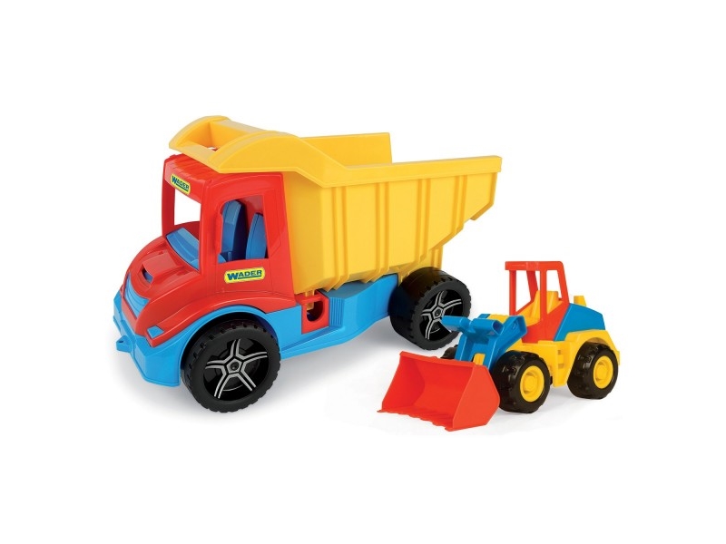 Wader Multi truck med gravemaskine