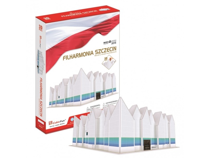 Cubicfun Puzzle 3D Stettiner Philharmonie 98 Elemente