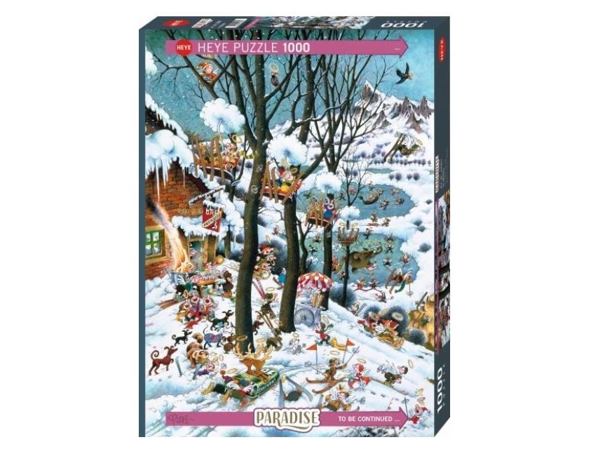 Heye Puzzle 1000 El. Paradies Im Winter, Fisch Gxp-776973