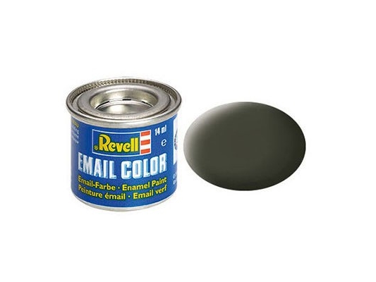 Email Farbe 42 Olivgelb, Matt