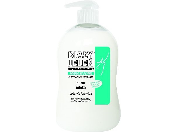 Weiße Hirsche Hypoallergene Ziegenmilch-Flüssigseife 500Ml