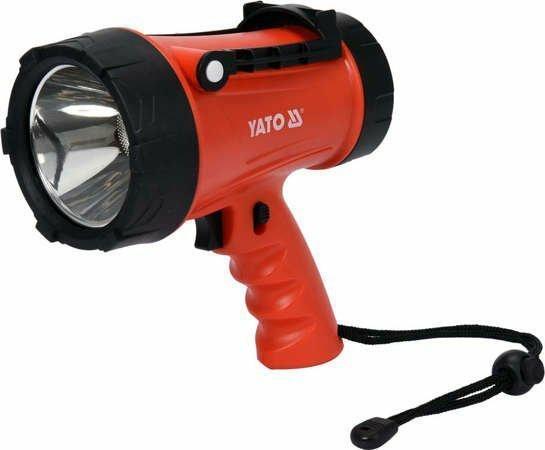 YATO FICKLAMPA / PISTOL SEARCHLIGHT 10W 900LM IP68 4XAA | Belysning - Annan belysning - Ficklampa | GameStuff
